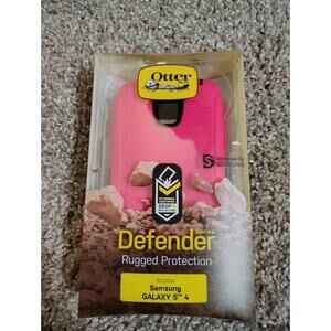 Otterbox Defender Case for Samsung Galaxy S4 - Pink with Holster